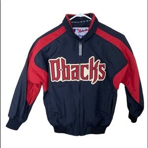 Majestic Arizona Diamond Backs Kids Baseball Jacket ( size small)
